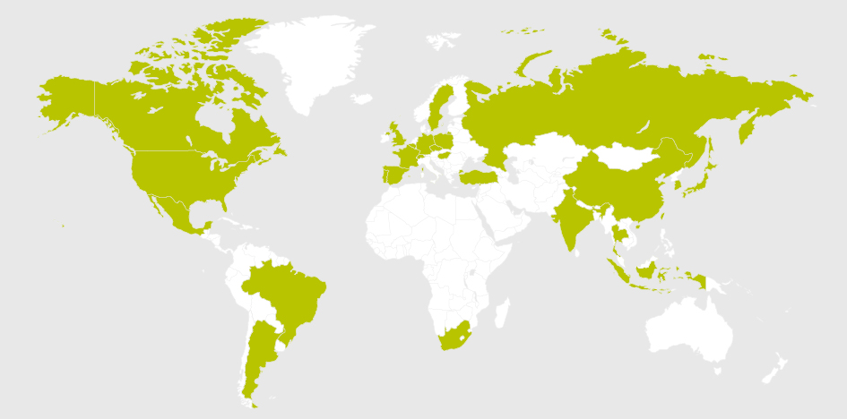 Worldwide Locations